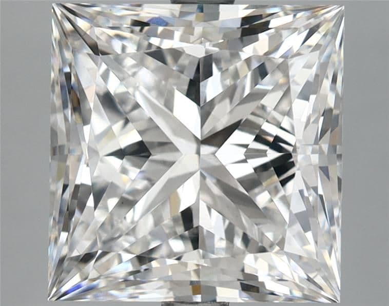 IGI | 5.61ct | Princess | F | VS1 | Ideal