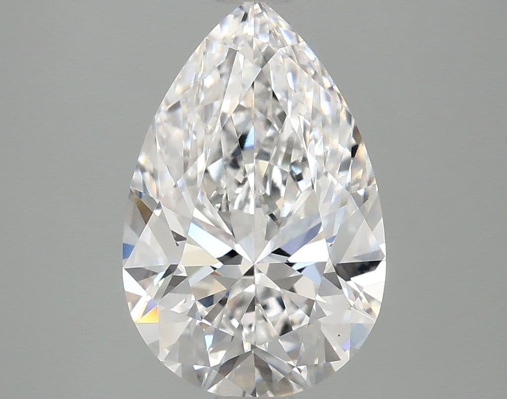IGI | 2.93ct | Pear | E | VS1 | Excellent