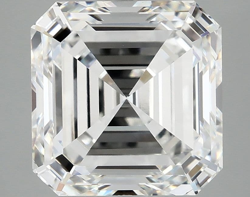 IGI | 5.04ct | Asscher | E | VVS2 | Ideal