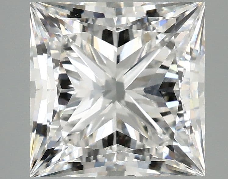 IGI | 3.9ct | Princess | E | VVS2 | Ideal