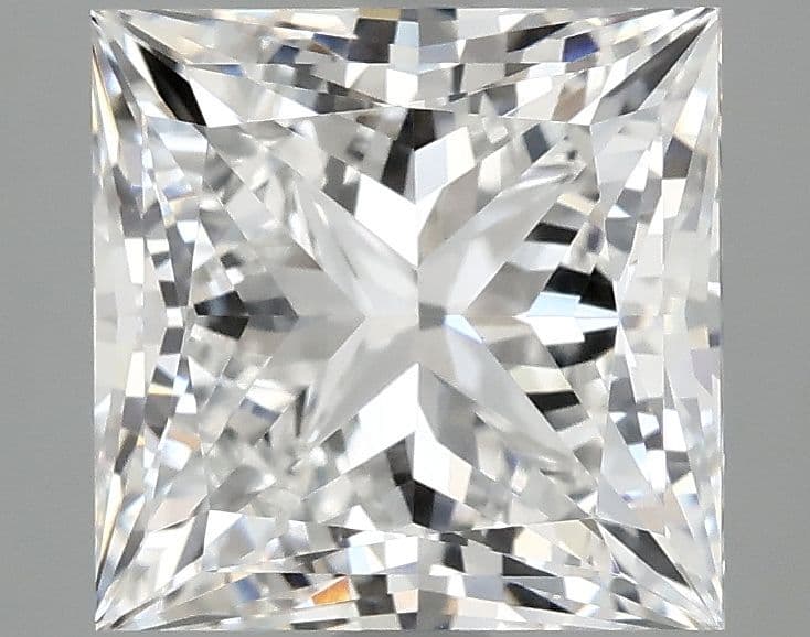 IGI | 3.88ct | Princess | E | VVS2 | Ideal