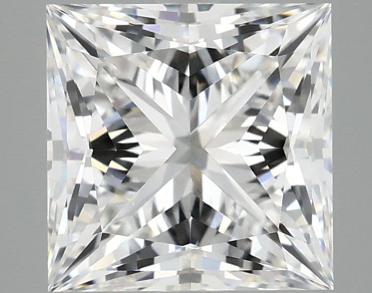 IGI | 3.89ct | Princess | E | VVS2 | Ideal