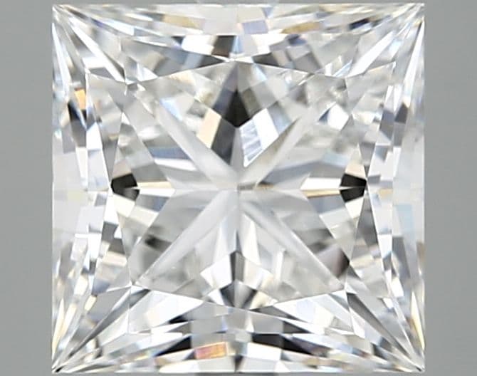 IGI | 3.92ct | Princess | E | VVS2 | Ideal