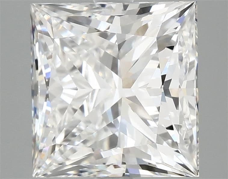 3.87ct | Princess | E | VVS2 | Ideal
