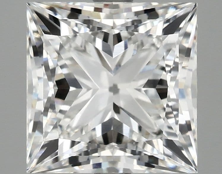 IGI | 3.88ct | Princess | E | VVS2 | Ideal