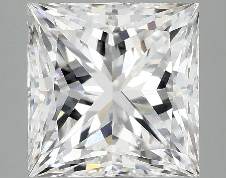 IGI | 3.9ct | Princess | E | VVS2 | Ideal