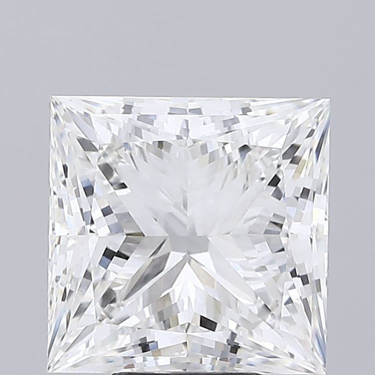 7.01ct | Princess | F | VVS2 | Ideal