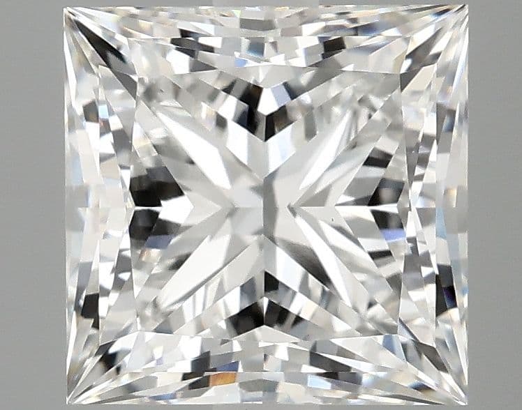 IGI | 3.9ct | Princess | E | VVS2 | Ideal