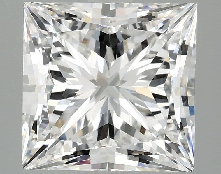 IGI | 3.9ct | Princess | E | VVS2 | Ideal