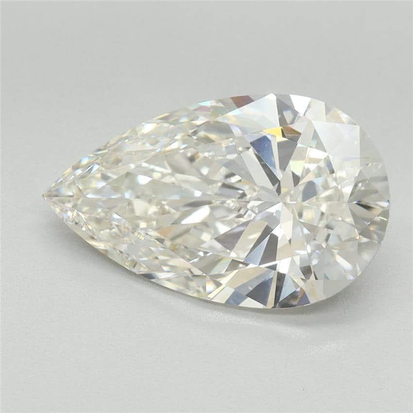 IGI | 3.92ct | Pear | G | VS1 | Ideal
