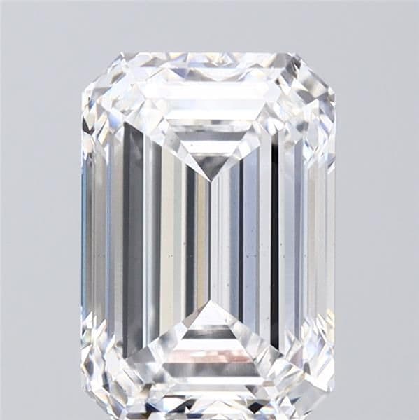 3.05ct | Emerald | D | VS2 | Very Good