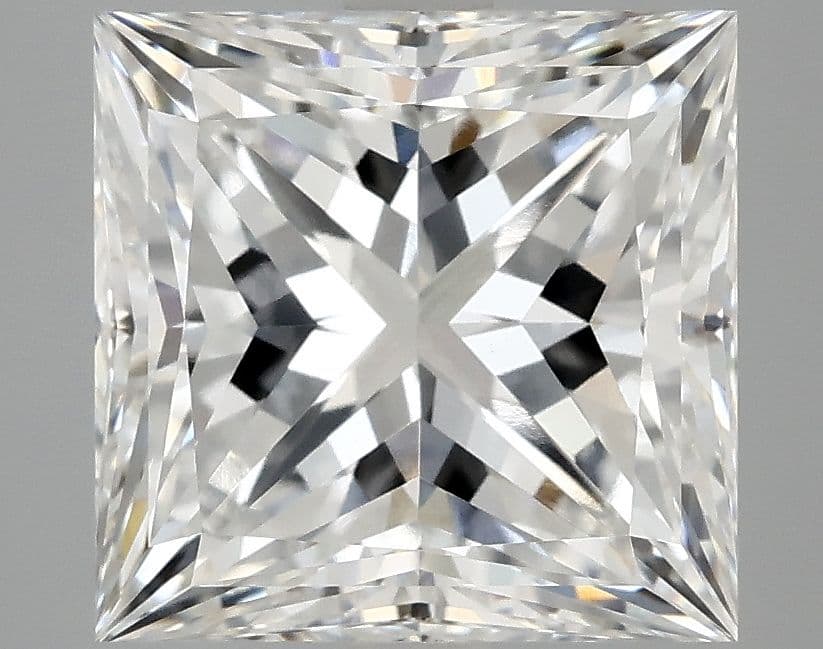 IGI | 5.09ct | Princess | E | VVS2 | Ideal