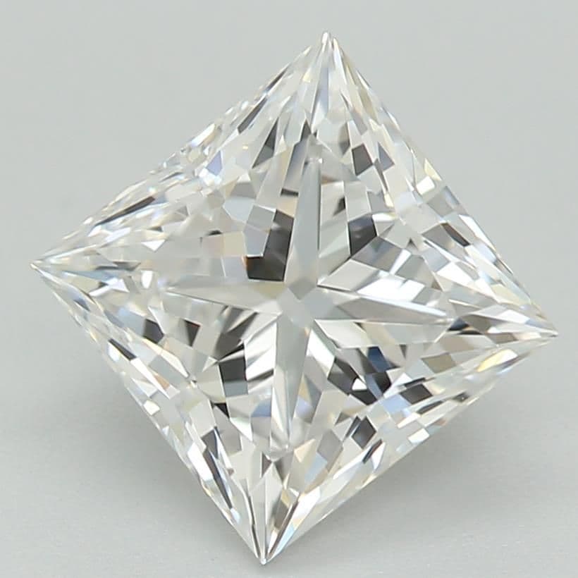 1.25ct | Princess | D | VVS2 | Very Good