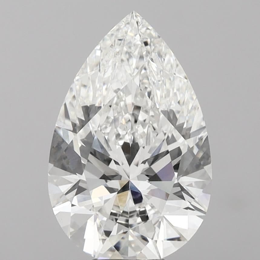 IGI | 8.01ct | Pear | E | VVS2 | Very Good