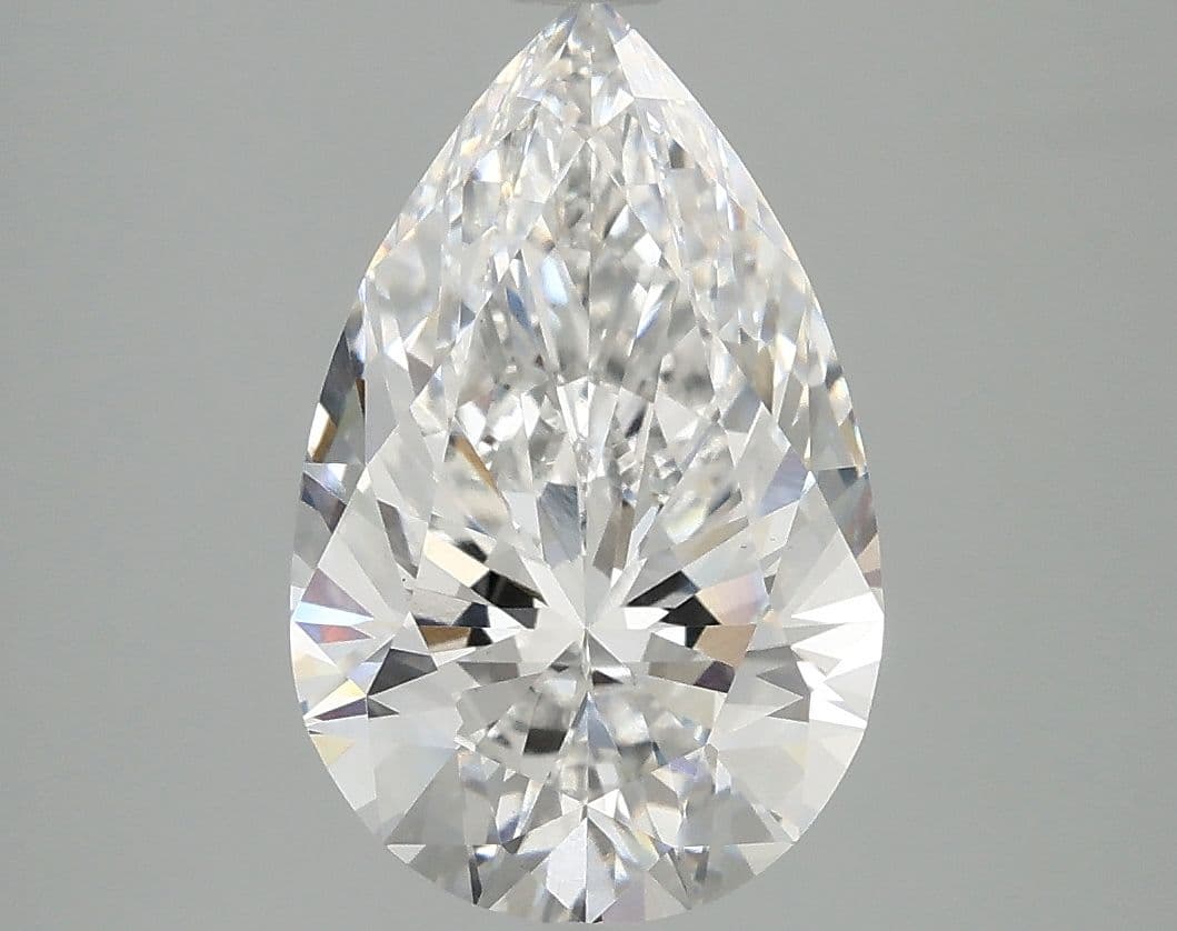 IGI | 2.91ct | Pear | D | VS1 | Ideal