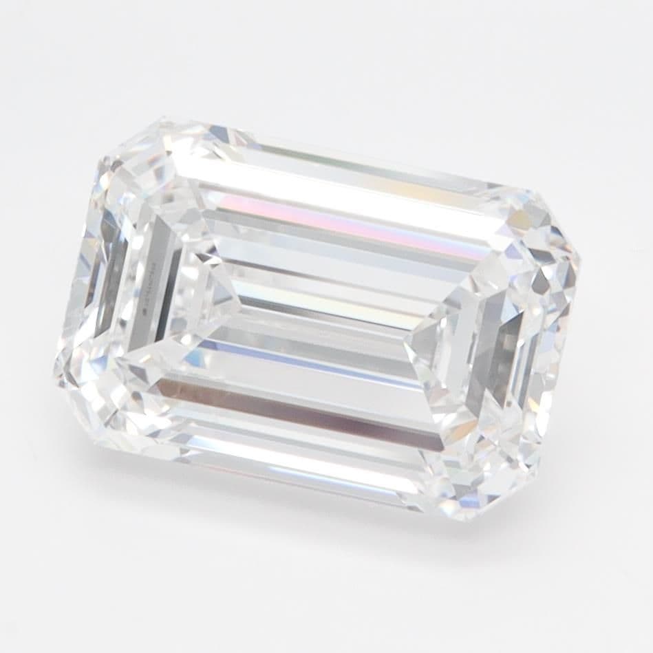 2.96ct | Emerald | D | IF | Excellent