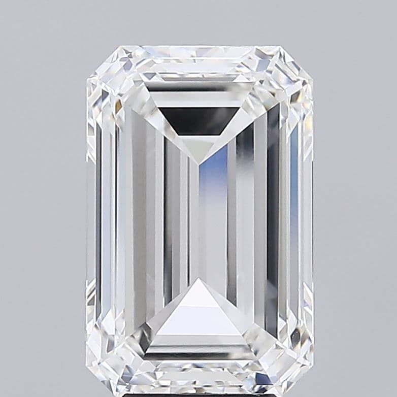 6.81ct | Emerald | F | VVS2 | Ideal