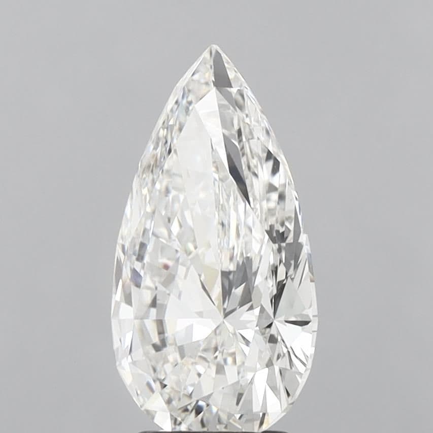 3.51ct | Pear | G | VVS2 | Ideal
