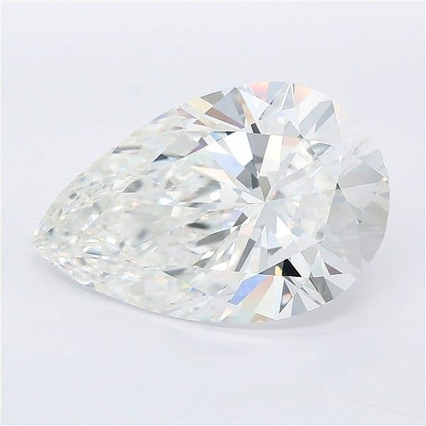 6.6ct | Pear | F | VVS2 | Very Good