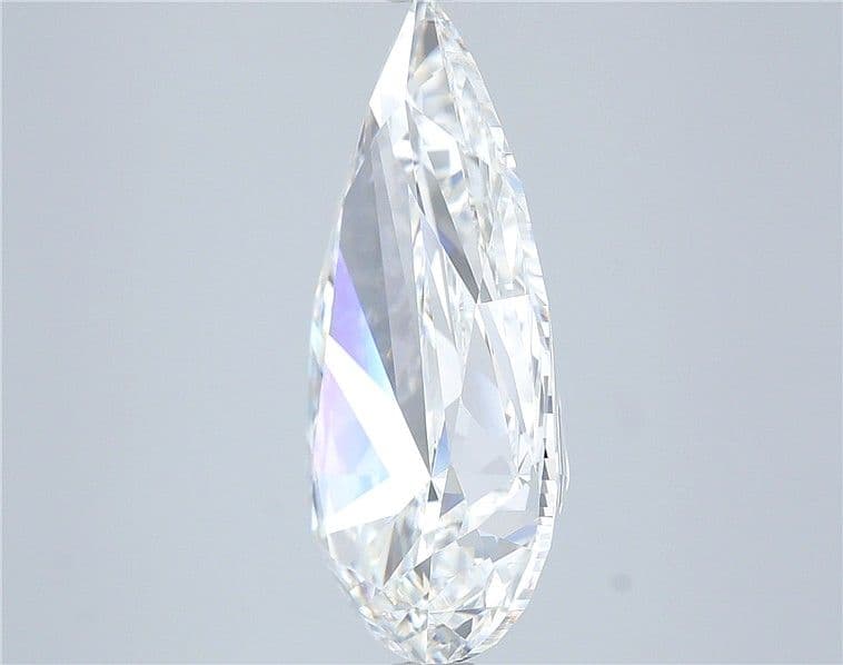6.55ct | Pear | F | VVS2 | Excellent