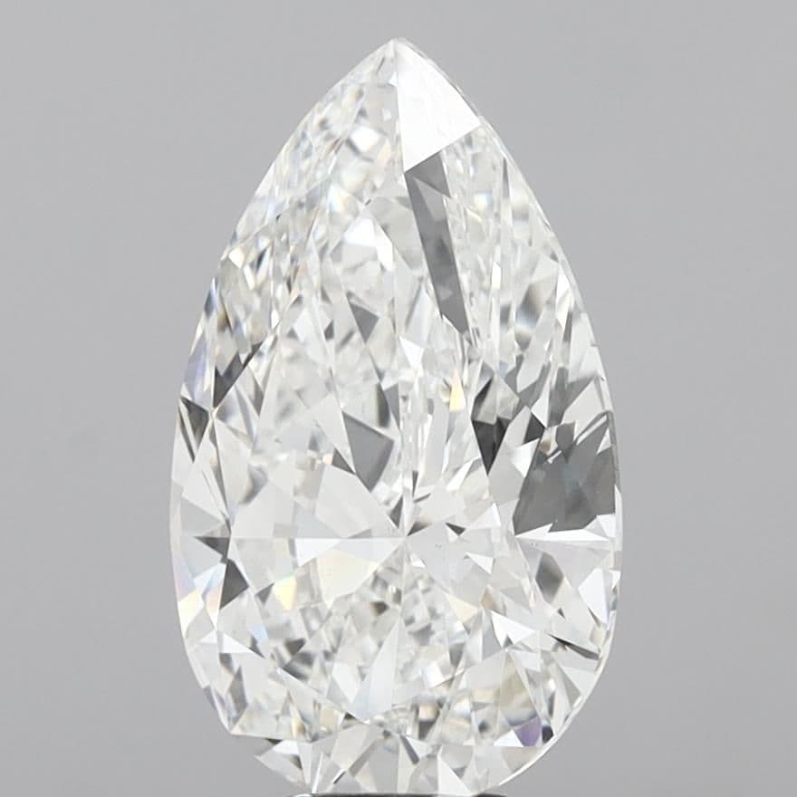 IGI | 8.01ct | Pear | F | VS1 | Ideal
