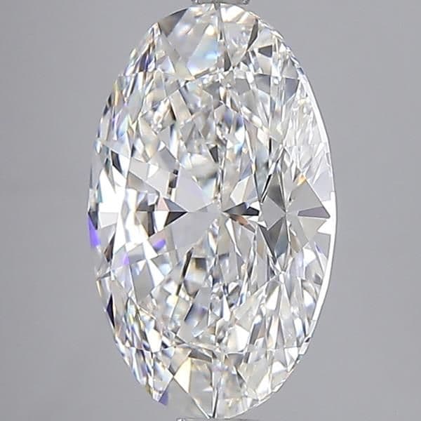 IGI | 5.42ct | Oval | F | VVS2 | Very Good