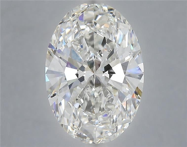 IGI | 5.96ct | Oval | F | VVS2 | Ideal