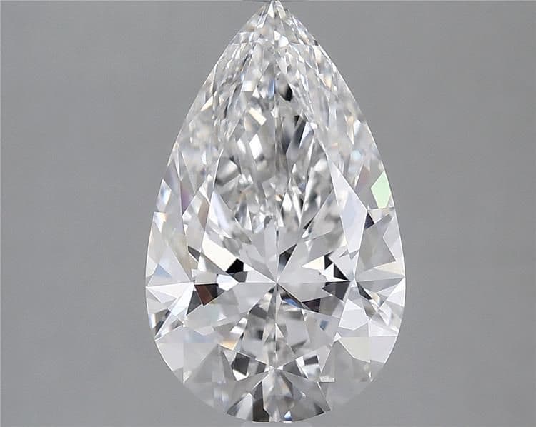 IGI | 2.65ct | Pear | F | VVS2 | Very Good