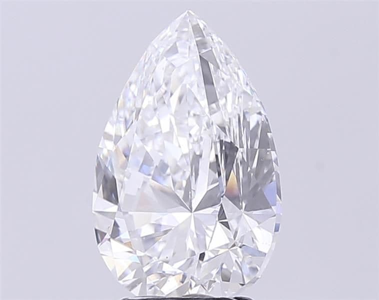 IGI | 7.55ct | Pear | F | VVS2 | Very Good