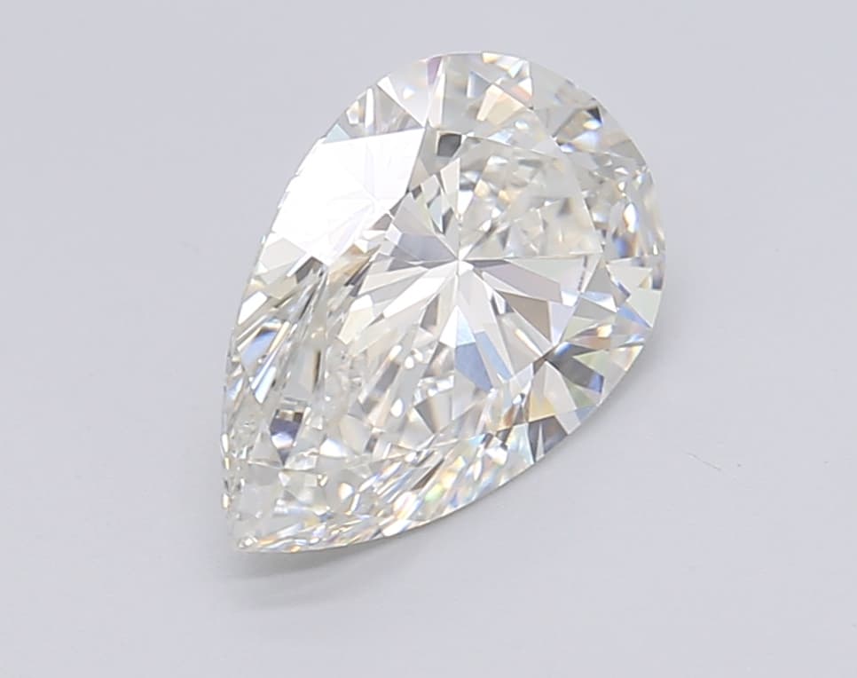 IGI | 2.53ct | Pear | H | VS1 | Ideal