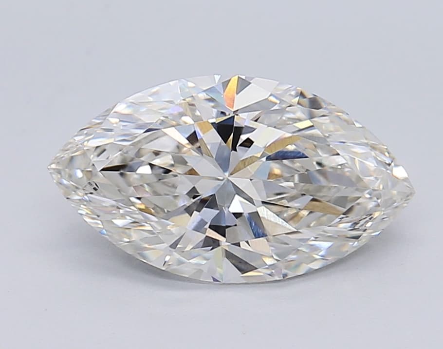 IGI | 2ct | Marquise | H | VVS2 | Ideal