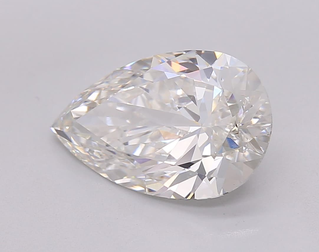 IGI | 3.54ct | Pear | G | VS1 | Ideal