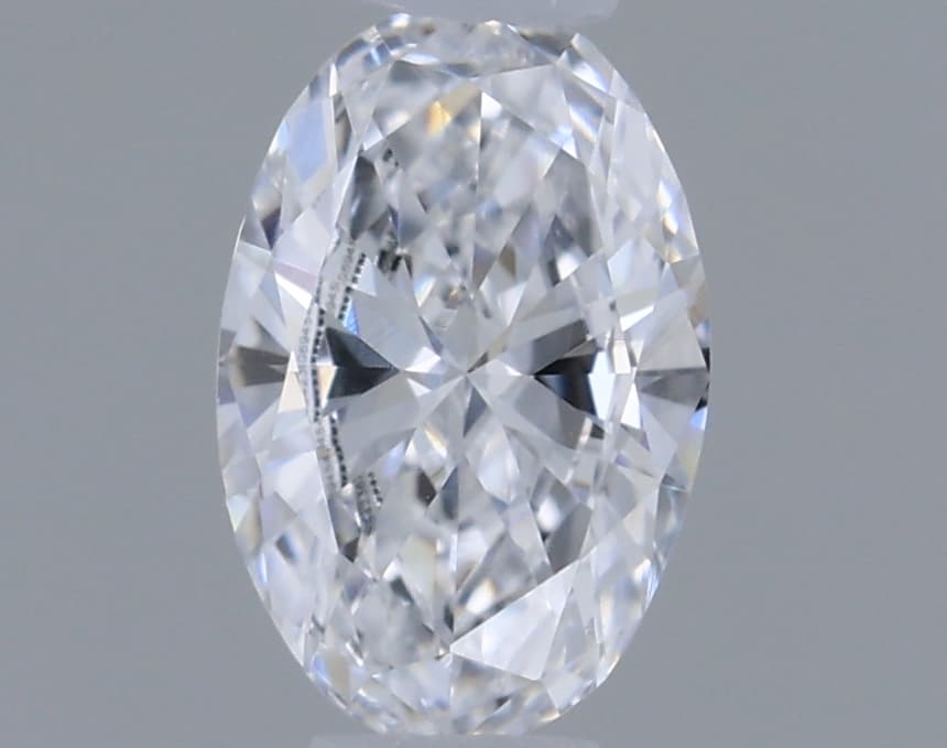 0.26ct | Oval | D | VVS2 | Good