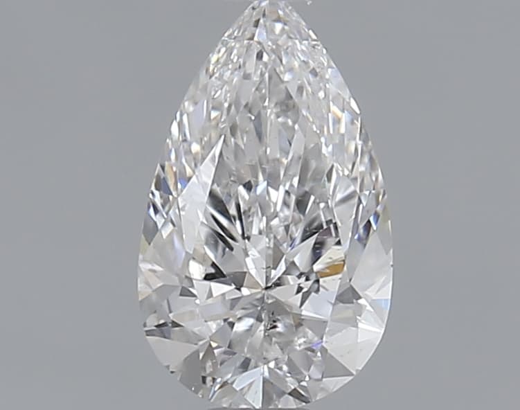 GIA | 0.6ct | Pear | D | SI2 | Excellent