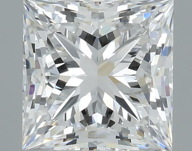 0.7ct | Princess | F | VVS1 | Excellent