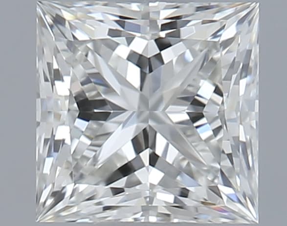 0.56ct | Princess | H | VVS2 | Excellent