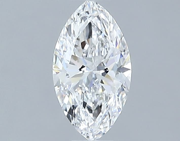 GIA | 0.6ct | Marquise | D | VVS2 | Excellent