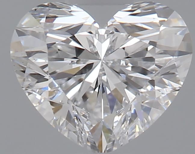 GIA | 0.6ct | Heart | D | SI1 | Excellent
