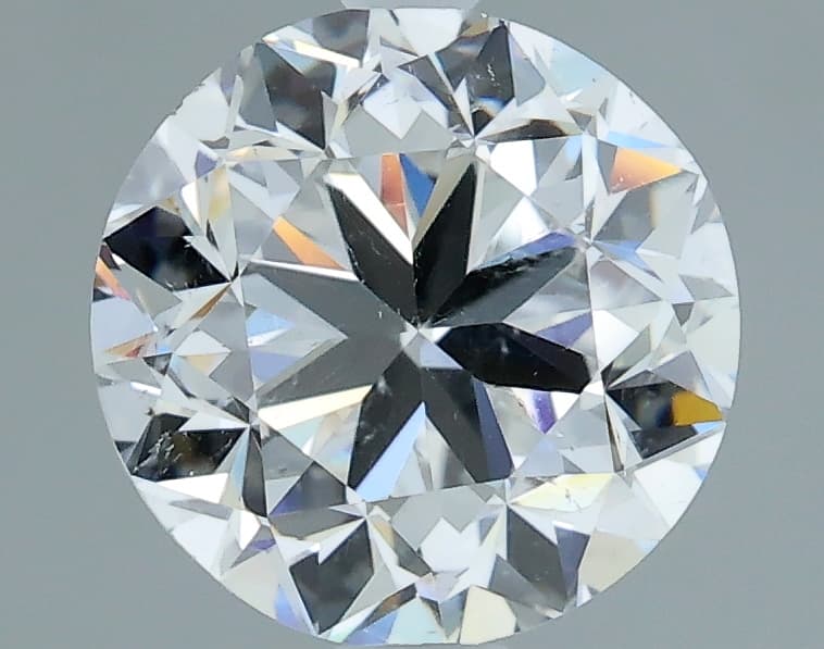 GIA | 2ct | Round | D | SI2 | Good