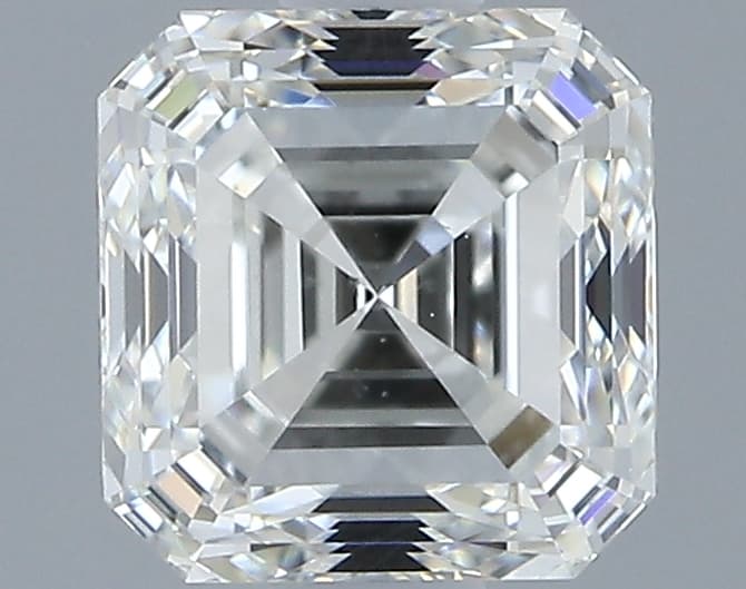 GIA | 1ct | Asscher | H | VS2 | Excellent