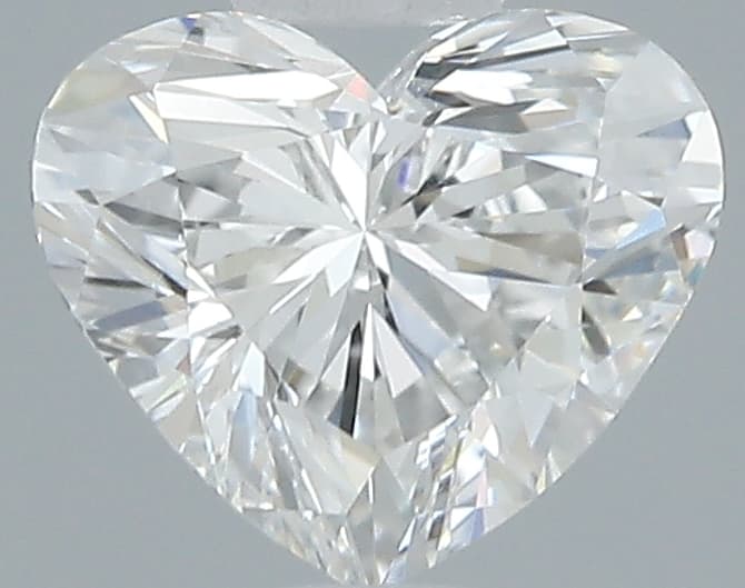 GIA | 0.6ct | Heart | F | VVS1 | Excellent