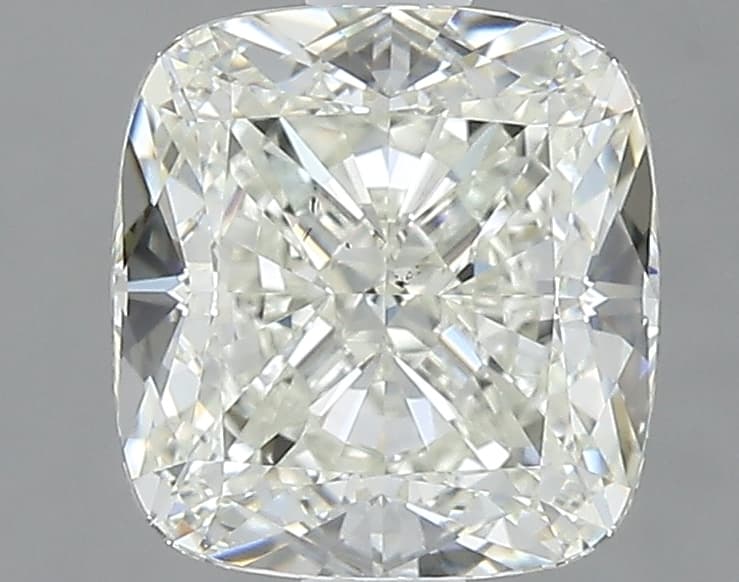 GIA | 2ct | Cushion | K | SI1 | Excellent