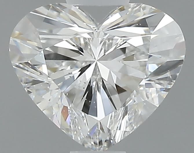 GIA | 0.6ct | Heart | F | SI1 | Excellent