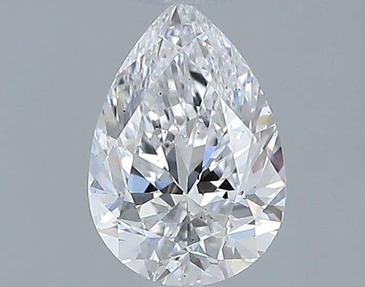 GIA | 0.6ct | Pear | D | SI2 | Excellent