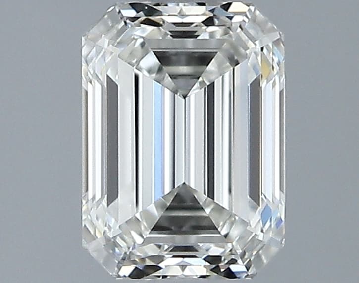 0.46ct | Emerald | I | VVS2 | Excellent