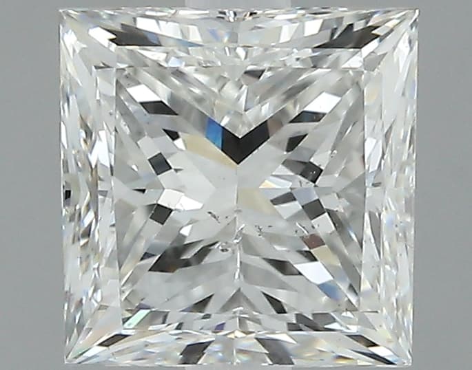 GIA | 2ct | Princess | H | SI2 | Excellent