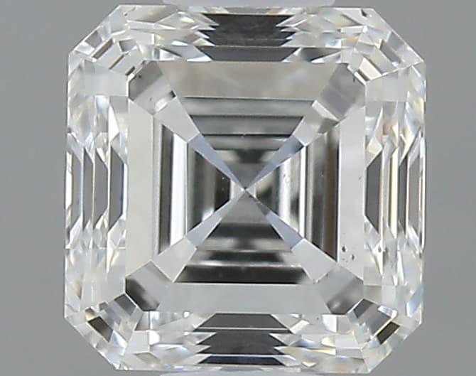 GIA | 0.6ct | Asscher | H | VS2 | Excellent