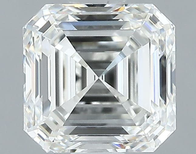 GIA | 0.91ct | Asscher | H | VVS1 | Excellent