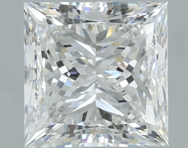 GIA | 2ct | Princess | F | VVS1 | Excellent