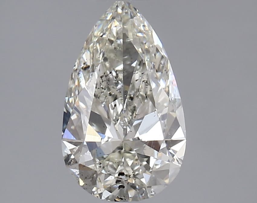 GIA | 0.94ct | Pear | J | SI2 | Excellent